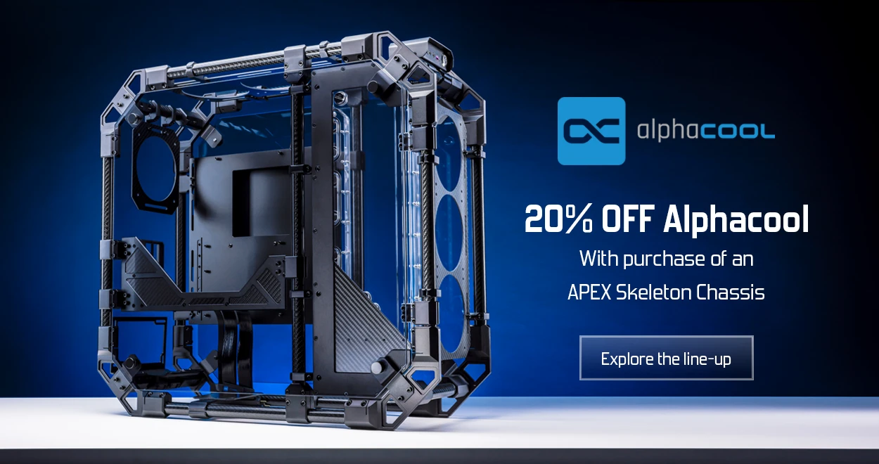 Alphacool APEX Skeleton Deal