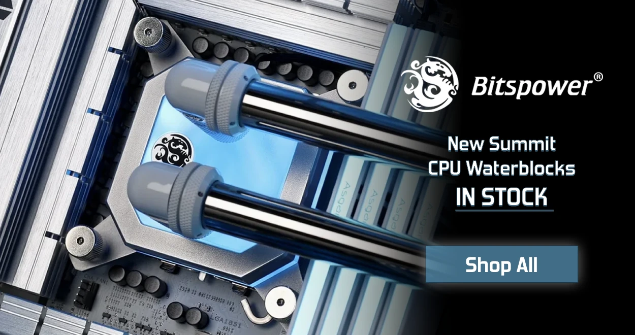 New Bitspower Summit CPU Water Blocks