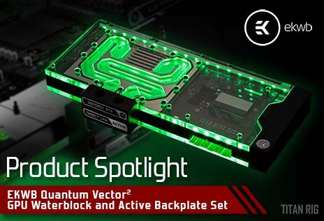 Product Spotlight - EK GPU Water Block & Actice Backplate
