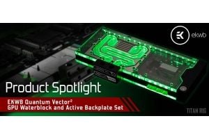 EK Water Blocks Quantum Vector 2 GPU Water Block and Active Backplate Set Product Spotlight