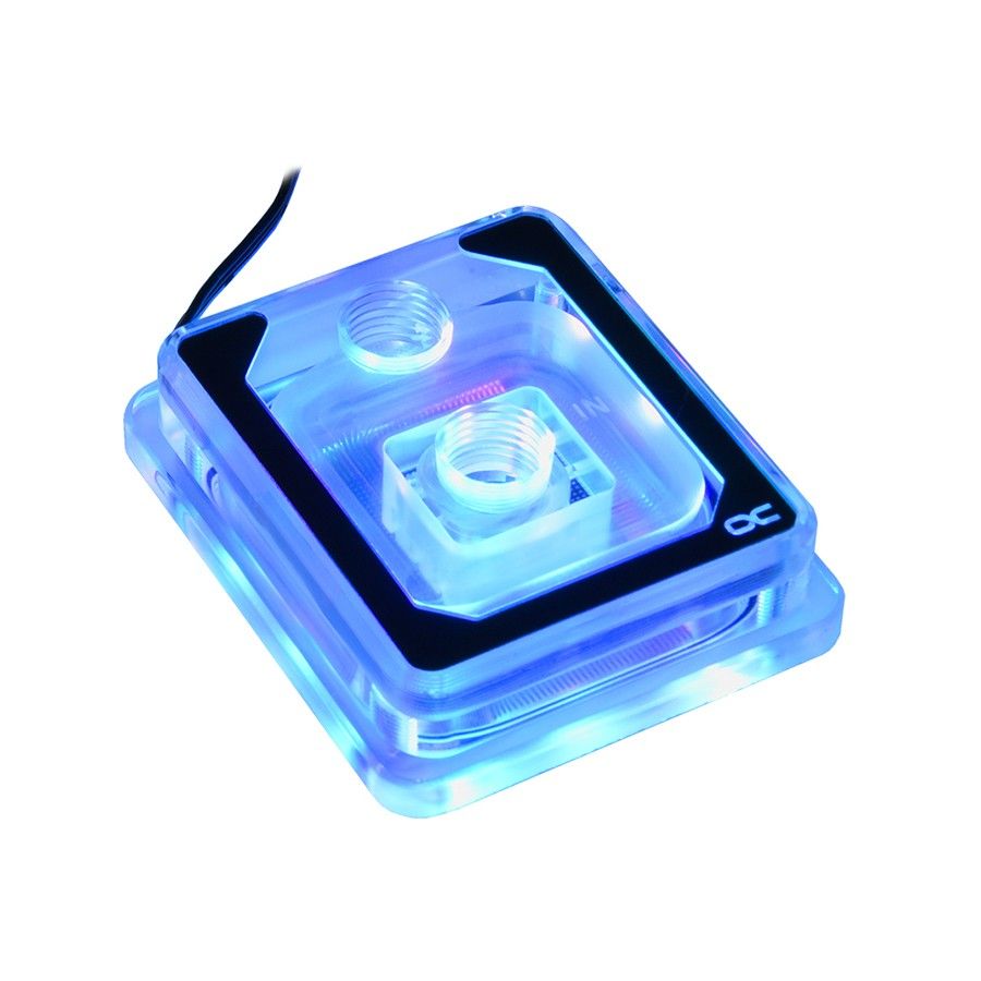 Alphacool Eisblock Aurora XP3 Light CPU Water Block, Plexi