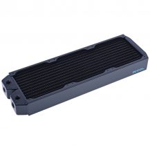 Alphacool NexXxos XT45 Full Copper Radiator, 360mm, Triple Fan, Black