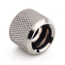 Bitspower Multi-Link Coupler Fitting for 12mm OD Rigid Tubing, Black Sparkle