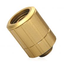 Bitspower Artemis Rotary Compression Fitting CC3 For ID 3/8" OD 5/8" Tube, Stardust Gold