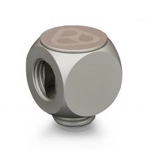 Thermal Grizzly DeltaMate Rotary T Fitting, Matt Nickel