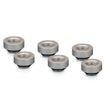 Thermal Grizzly DeltaMate MF7 Extender Fitting, Matt Nickel, 6-pack