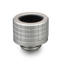 Thermal Grizzly DeltaMate HT14 Compression Fitting for Rigid Tubing, 14mm OD, Matt Nickel