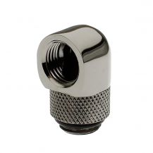 XSPC G1/4" 90 Degree Classic Rotary Fitting, Chrome