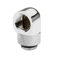 XSPC G1/4" 90 Degree Classic Rotary Fitting, Black Chrome