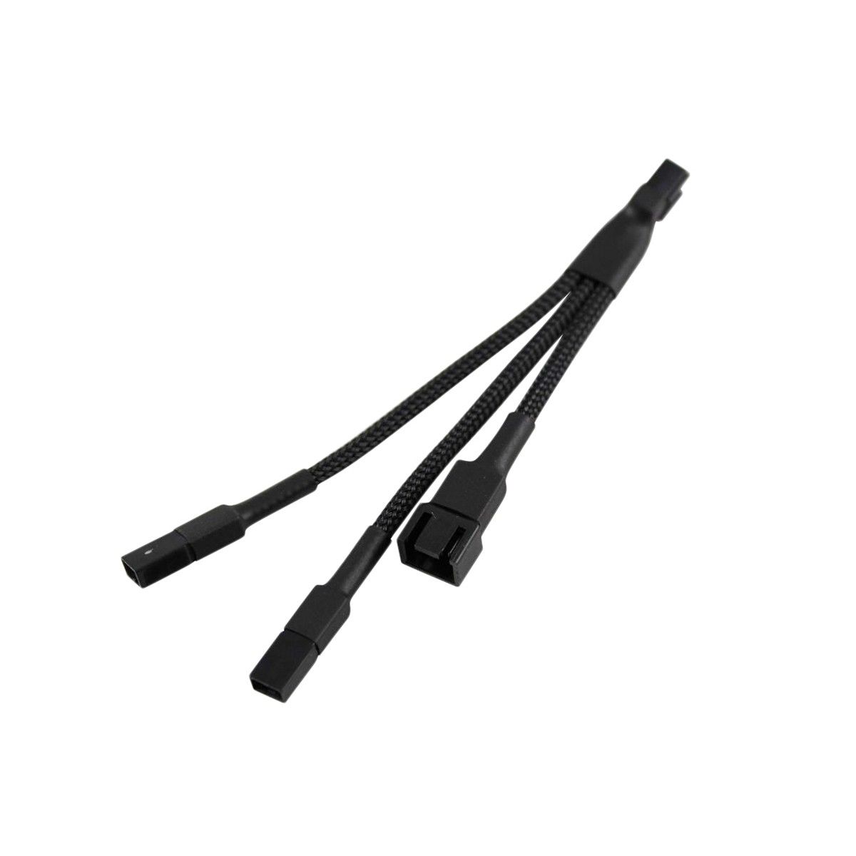 Darkside CONNECT G2 LED Strip Pass-Through 2-Way Power Cable - 3-Pin (Type  4), 10cm, Jet Black (712190086398)