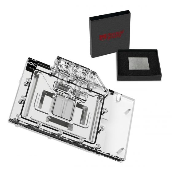 Alphacool Eisblock Aurora GPX-N デジタルRGB GPUウォーターブロック バックプレート付き RTX 3070 Ti SG ニッケル/プレキシ Alphacool Eisblock Aurora Acryl GPX-N RTX 3070 with Backplate