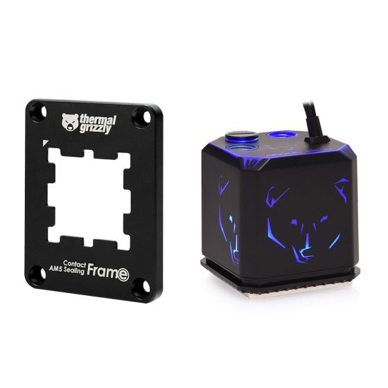 alphacool-eisbaer-aurora-solo-cpu-water-block-and-pump-and-thermal-grizzly-am5-contact-sealing-frame-bundle