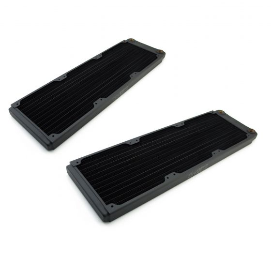 XSPC TX360 Ultra Thin Radiator, 120mm x 3, Triple Fan, 2-pack
