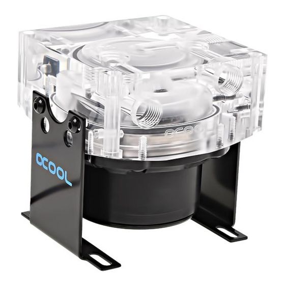 Alphacool VPP655 PWM Pump with Eisdecke Pump Top V.3