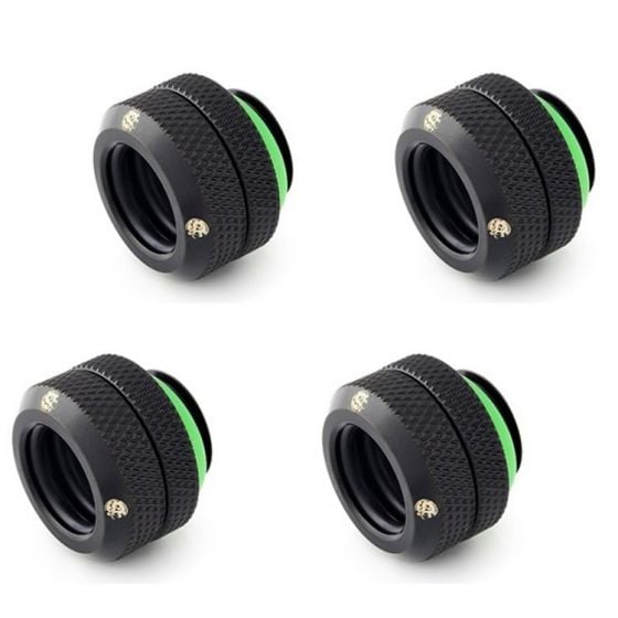 bitspower-g14-to-enhance-multi-link-fitting-for-12mm-od-rigid-tubing-matte-black-4-pack-0360bp028306cn