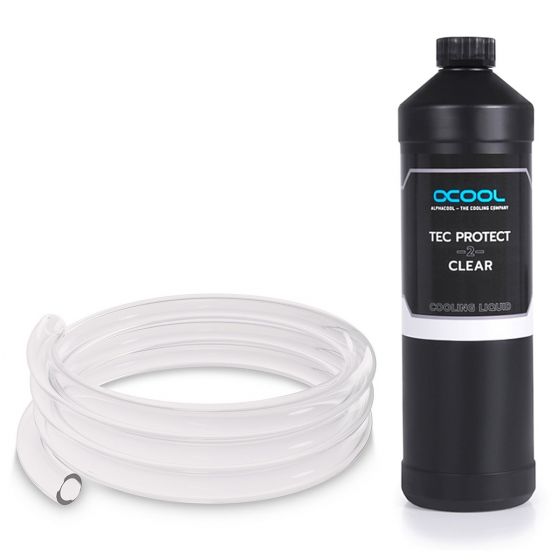 alphacool-alphatube-hf-13mm-id-19mm-od-flexible-tubing-3-meter-and-tec-protect-2-clear-coolant-1000ml-bundle-ultra-clear