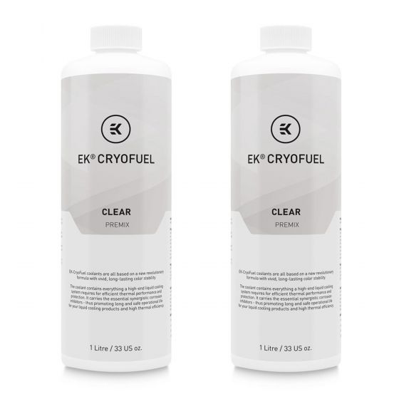 EKWB EK-CryoFuel Premix PC Coolant, 1000mL, 2-pack