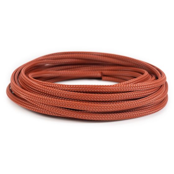 MDPC-X Classic Small Cable Sleeving, Copper-Brown, 25-foot