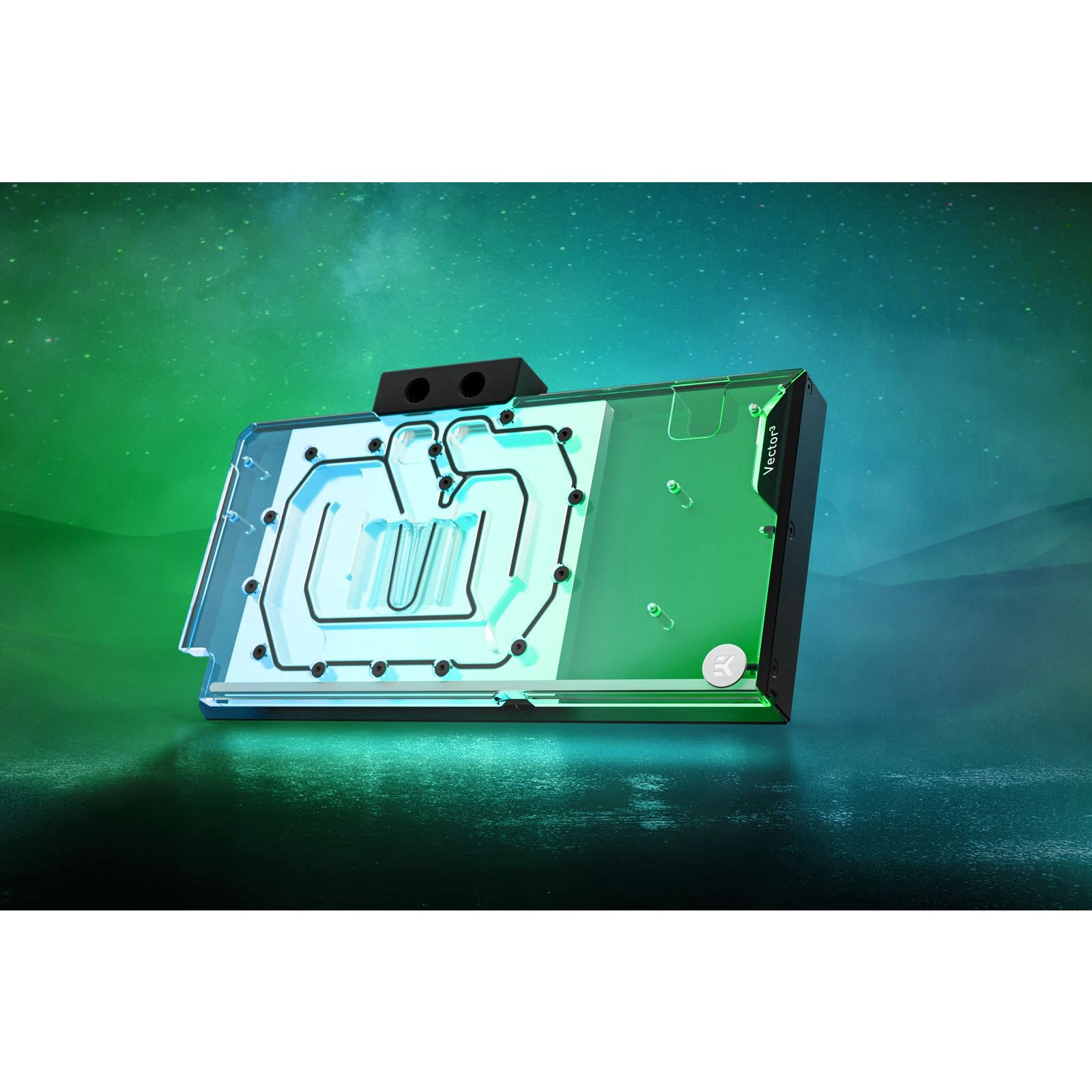 EKWB EK-Quantum Vector 3 TUF RTX 5090 GPU Water Block, Plexi