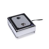 Alphacool Eisblock XPX Pro Aurora - Full Brass CPU Water Block, Digital RGB, Chrome