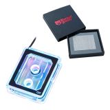 Alphacool Eisblock XPX Pro Aurora Light CPU Water Block with Thermal Grizzly KryoSheet (38x38mm) for Intel LGA 1700 CPU Bundle, Plexi