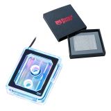 Alphacool Eisblock XPX Pro Aurora Light CPU Water Block with Thermal Grizzly KryoSheet (33x33mm) for AMD AM5 CPU Bundle, Plexi