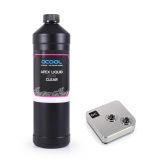 Alphacool Core 1 CPU Water Block and Apex Liquid ECO Clear Coolant (1000mL) Bundle