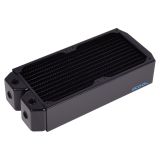 Alphacool NexXxos UT60 Full Copper Radiator, 240mm, Dual Fan, Black