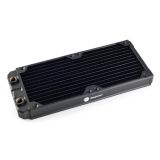 Bitspower Leviathan SF Radiator with Quad G1/4" Ports, 240mm, Black