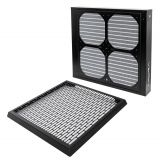 Watercool MO-RA IV 400 Radiator (4x200mm) and Fan Grill Bundle