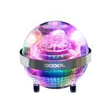 Alphacool Eisball Reservoir and Pump Combo, D5, Digital RGB, Plexi