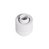 Alphacool Eiszapfen G1/4" to 10mm ID, 13mm OD Compression Fitting for Soft Tubing, White