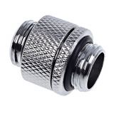 Alphacool Eiszapfen G1/4" Male to Male 10mm Extender Fitting, Rotary, Chrome