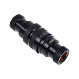 Alphacool G1/4" Eiszapfen HF Quick Release Connector Kit, Deep Black