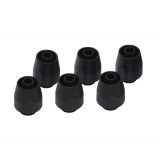 Alphacool HF Compression Fitting TPV, Black Nylon, 6-pack