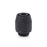 Alphacool HF Compression Fitting TPV Metal, 12.7/7.6mm, Black
