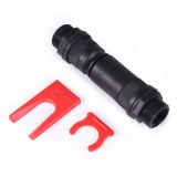 Alphacool ES Quick Release Coupling Set IT/IT - Bulkhead Fitting Push-In Industry