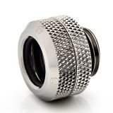 Bitspower G1/4" to Enhance Multi-Link Fitting for 12mm OD Rigid Tubing, Black Sparkle