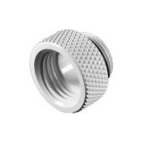 Bitspower G1/4" Male to Female Extender Fitting, 7.5mm, Deluxe White