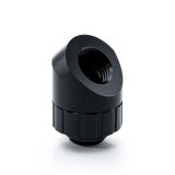 Bitspower Artemis Rotary 45-Degree Extender, Matte Black