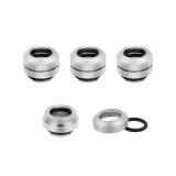 Corsair Hydro X Series XF Hardline Fitting, 12mm OD, 4-pack
