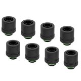 Corsair Hydro X Series XF Compression 10/13mm (3/8" / 1/2") ID/OD Fittings, 8-pack