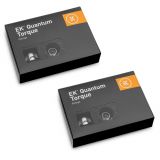 EKWB EK-Quantum Torque HDC-12 Compression Fitting for EKWB Rigid Tubing, 12mm OD, 12-pack