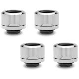 EKWB EK-Quantum Torque HDC-14 Compression Fitting for EKWB Rigid Tubing, 14mm OD, 4-pack