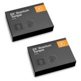 EKWB EK-Quantum Torque HDC-14 Compression Fitting for EKWB Rigid Tubing, 14mm OD, 12-pack