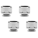 EKWB EK-Quantum Torque HDC-16 Compression Fitting for EKWB Rigid Tubing, 16mm OD, 4-pack