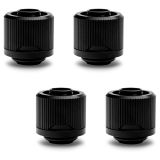EKWB EK-Quantum Torque STC-10/16 Compression Fitting for Soft Tubing, 10/16mm (3/8" ID, 5/8" OD), 4-pack