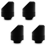 EKWB EK-Torque 45 Degree Angled Rotary Fitting, 4-pack