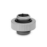 EKWB EK-Quantum Torque Extender Static, MM 7, Satin Titanium