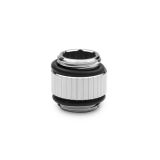 EKWB EK-Quantum Torque Micro Male to Male Extender Fitting, 7mm, Nickel